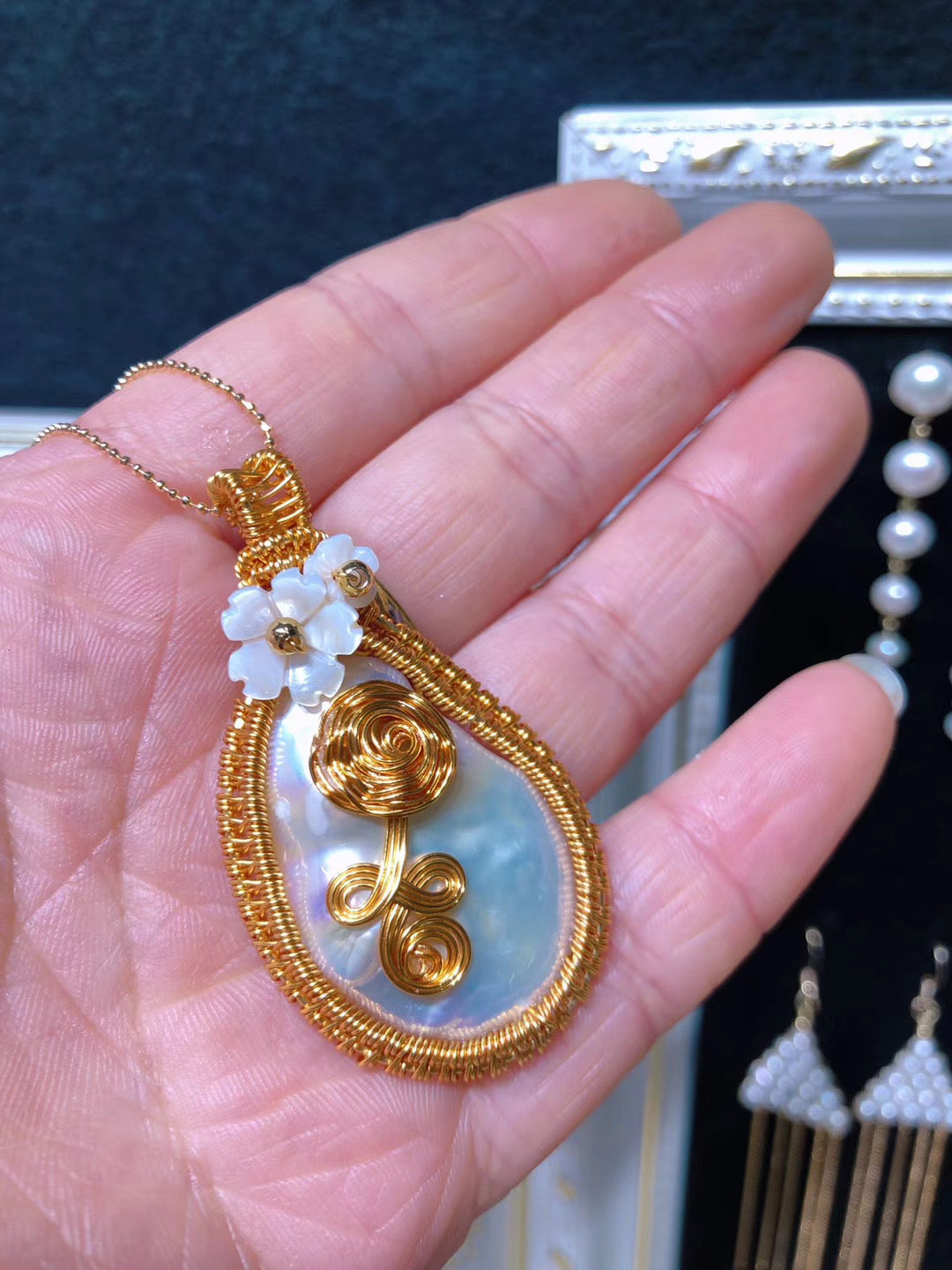 058.【Customized】Jewelry customized accessories-Does not include pearls-No delivery for single shot