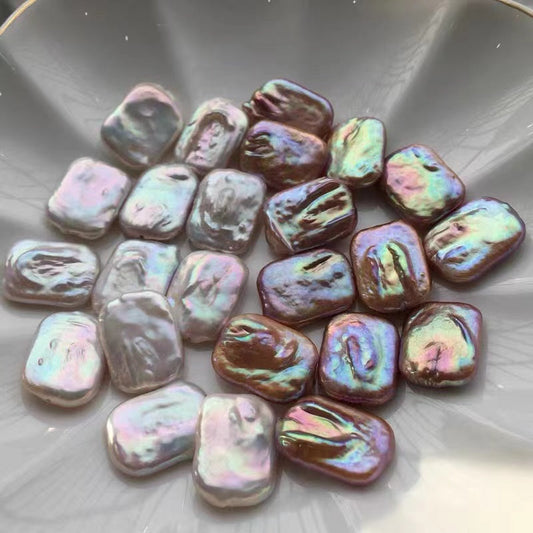 023.Square Freshwater Pearls 【buy 1 get 1 free】