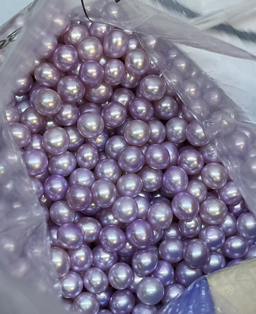 034.【Live】light purple pearl(loose pearl)