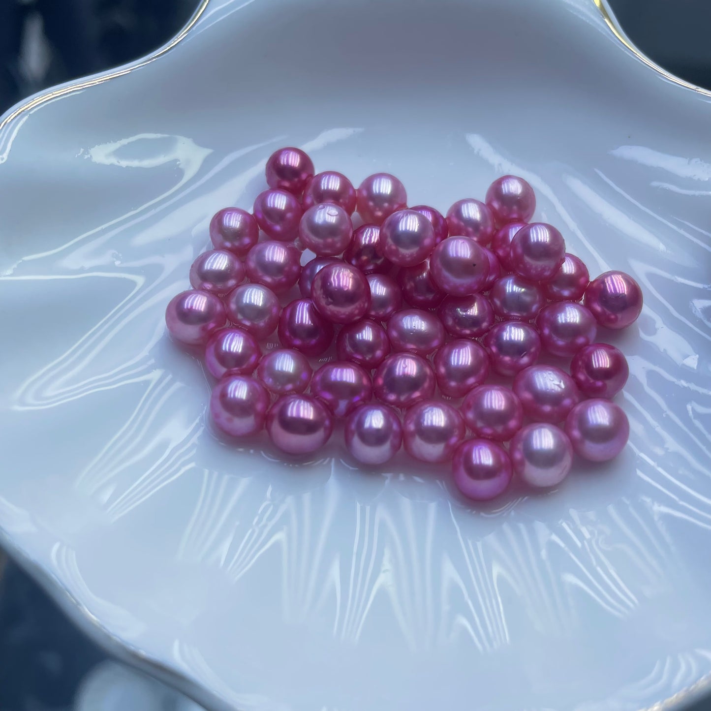 035.【Live】Matcha Green pearl(loose pearl)