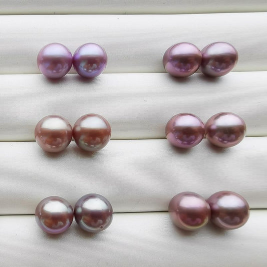 001.ăLiveăDouble Edison Pearl Clam (Two 8-10mm pearls per shell). New ArrivalđĽđĽđĽ