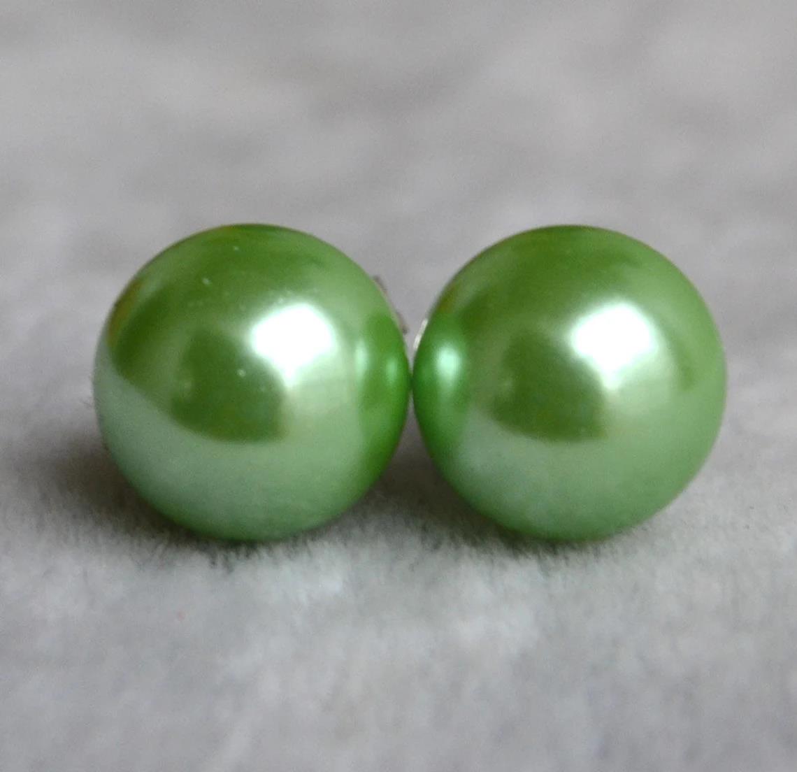 035.【Live】Matcha Green pearl(loose pearl)