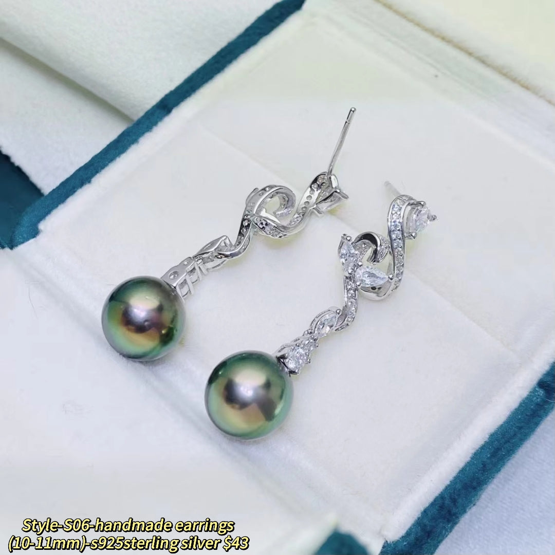 057.【Customized】Jewelry customized accessories S925 silver-Does not include pearls-No delivery for single shot!