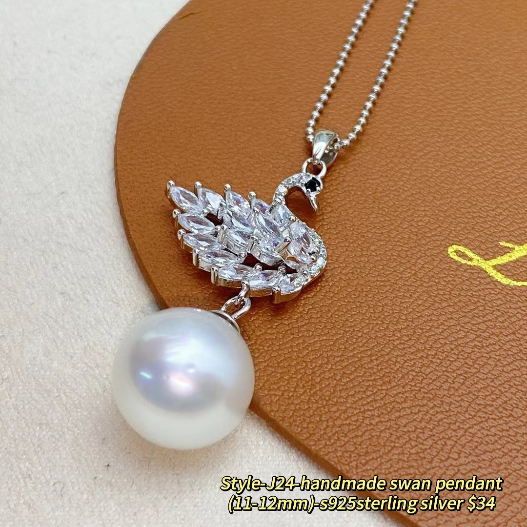 057.【Customized】Jewelry customized accessories S925 silver-Does not include pearls-No delivery for single shot!