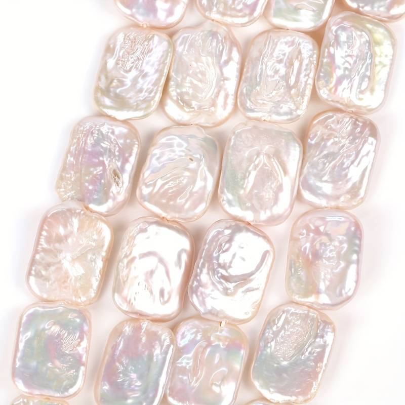 023.Square Freshwater  Pearls 【buy 1 get 1 free】