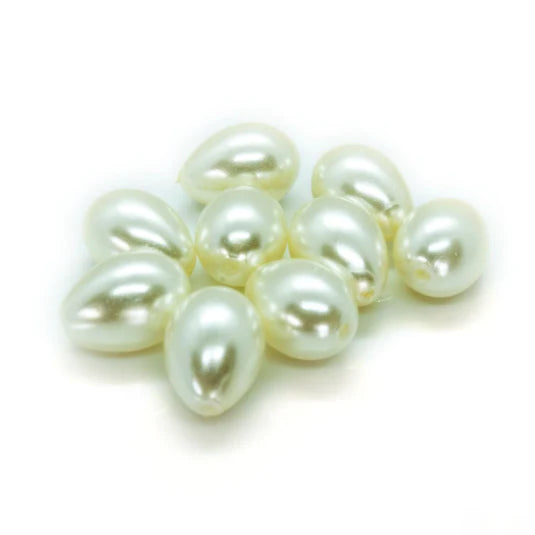 007.Teardrop pearls(9-11PCS)