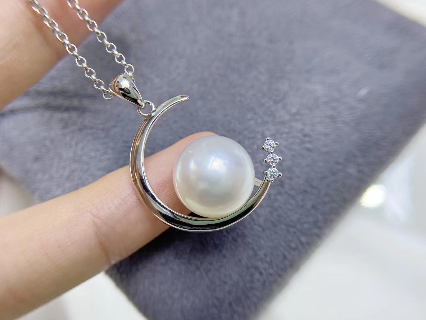 059.【Customeized】s925 sterling silver jewelry accessories-Does not include pearls-No delivery for single shot