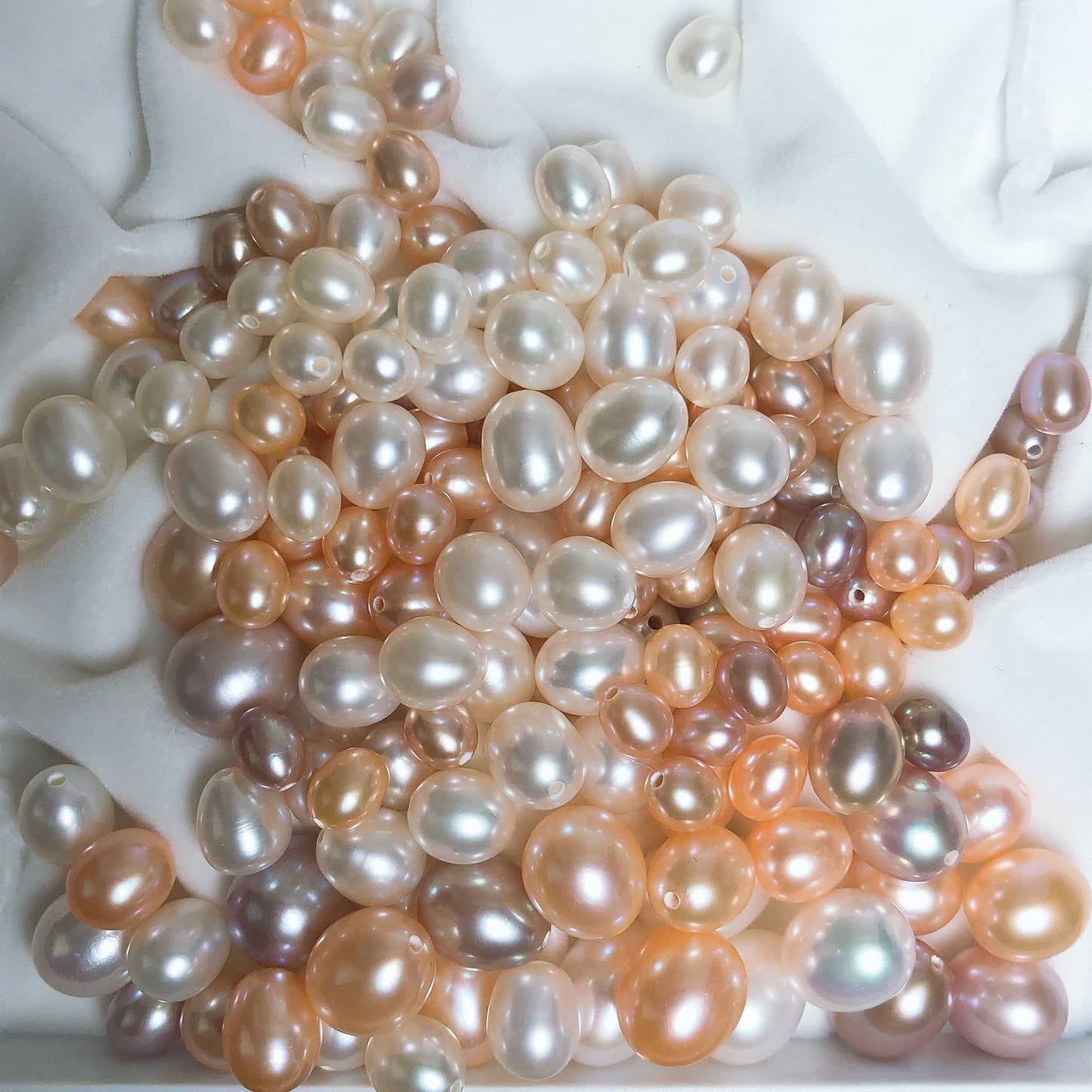 007.Teardrop pearls(9-11PCS)