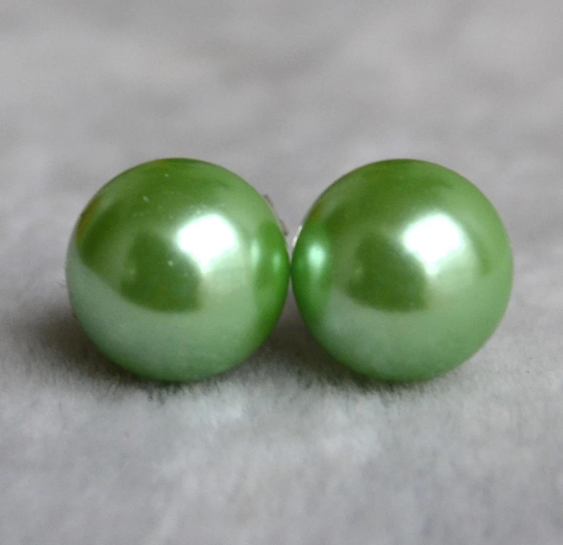 035.【Live】Matcha Green pearl（loose pearl）